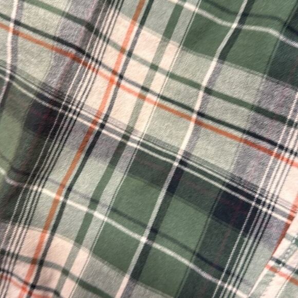 Men's Nobu No Boundaries Green Tan Plaid Drawstring Bermuda‎ Shorts Size 38 - Picture 5 of 10